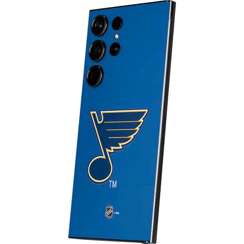NHL St. Louis Blues Solid Background Galaxy S25 Ultra Skin